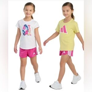adidas Kids' 3-piece Short Set